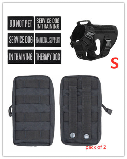 Harnais Tactique Anti-Traction TitanJouets - Nylon 1050D pour Chiens Puissants
