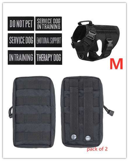 Harnais Tactique Anti-Traction TitanJouets - Nylon 1050D pour Chiens Puissants