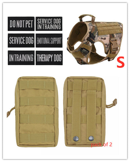 Harnais Tactique Anti-Traction TitanJouets - Nylon 1050D pour Chiens Puissants