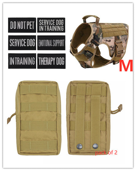 Harnais Tactique Anti-Traction TitanJouets - Nylon 1050D pour Chiens Puissants