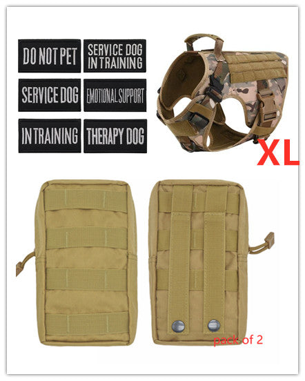 Harnais Tactique Anti-Traction TitanJouets - Nylon 1050D pour Chiens Puissants