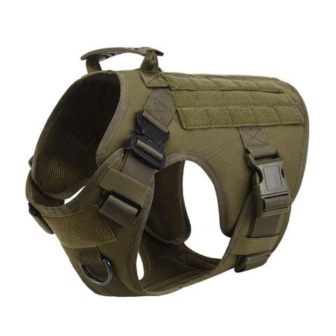 Harnais Tactique Anti-Traction TitanJouets - Nylon 1050D pour Chiens Puissants