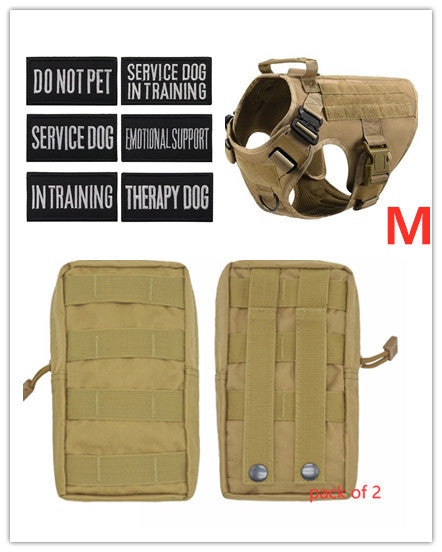 Harnais Tactique Anti-Traction TitanJouets - Nylon 1050D pour Chiens Puissants